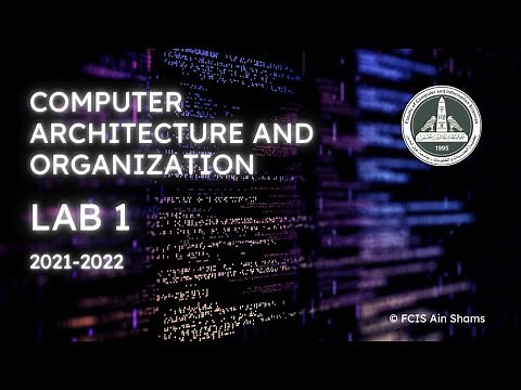 Computer Architecture and Organization - Lab 1