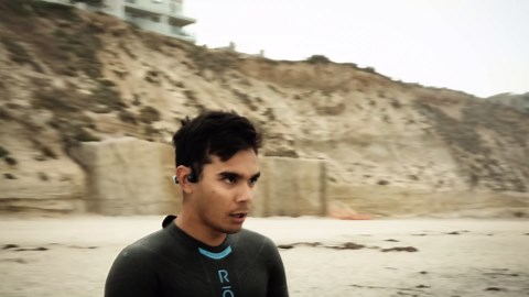 H2O Audio TRI 2 Multisport Waterproof Bone Conduction Open Ear Headphones, Bluetooth 5.3 for Running and Cycling, MP3 Mode for Swimming, 8GB Memory, 8.5-Hour Battery, Black