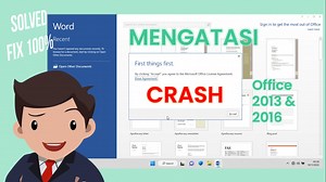 Cara Mengatasi First things first. By clicking "Accept" You agree to the Microsoft Office License Agreement. How to Fix Office 2013 and 2016 Crash after welcome screen, First thing First Error, how to fix crash first things first office, Cara mengatasi microsoft word 2013 crash, ms word tidak bisa dibuka, Micrososft word keluar/menutup sendiri. Download File https://q[dot]gs/4351886/fix-accept-office (GDrive) [1 KB] Ganti [dot] dengan Titik . | IF Repair