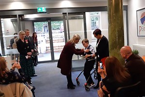 'You’re the youngest person ever to receive this very, very special award and it’s incredibly well deserved'