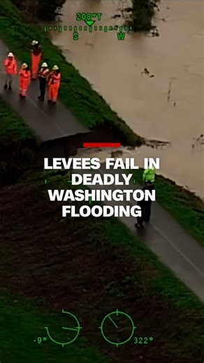 CNN on Instagram: "Levees are failing in western Washington as days of relentless rain from multiple atmospheric rivers causes rivers to swell to dangerously high levels. Emergency crews are working to reinforce failed levees as flooding spreads, evacuations are ordered and officials warn conditions could continue to worsen. @vandamcnn reports. Read more at the link in @cnn's bio."