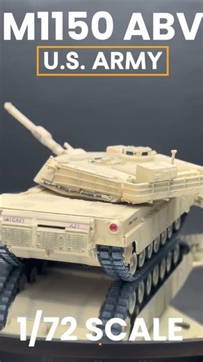 1/72 Scale Assault Breaching Vehicle #military #army #abram #abv