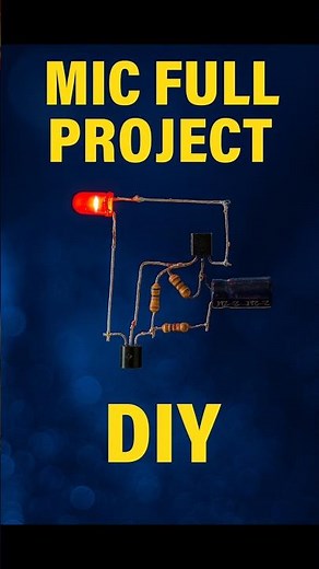 Powerful MIC Top Project | DIY Microphone Amplifier Using BC548 | Super Clear Audio Boost