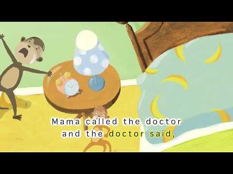 Moving Picture Books - Eight Silly Monkeys (Read Along Text)