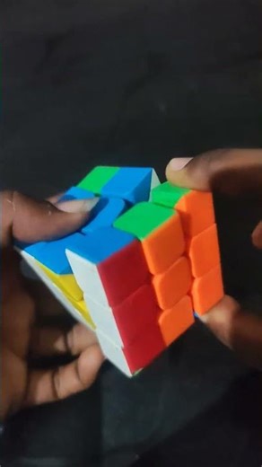 cube solve as a spinner