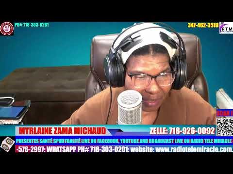SISTER MYRLAINE ZAMA MICHAUD PRESENTES SANTE SPIRITUALITE LIVE ON RTM. 92.3 SCA1.