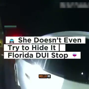 Florida DUI Stop Reveals Open Impairment Concerns 🚔🍷 A traffic stop highlights how visible signs of impairment are assessed and why officers rely on standardized procedures to ensure roadway safety Watch to learn how DUI evaluations work in Florida, what drivers should expect during a stop, and how safer choices protect everyone 📘⚠️ #RoadSafety #DUILaws #PublicSafety #KnowYourRights | Blue Light