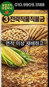 2026 가장 핫한 전략작물직불금