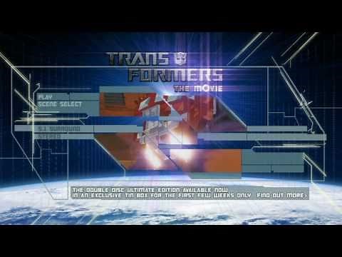 Transformers: The Movie [Special Edition] (UK DVD Menu)