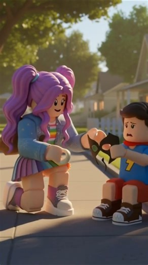 Ava- The Roblox Girl Met a Hero #roblox