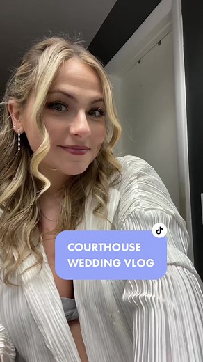 Courthouse Wedding Vlog | Elopement Wedding at 26 Weeks Pregnant