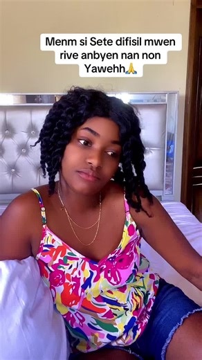 Menm si Sete difisil mwen rive anbyen nan non Yawehh🙏