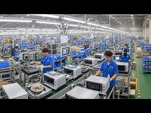 How Samsung Makes Microwaves 🏭 Microwave Oven Manufacturing Process – Samsung Electronics