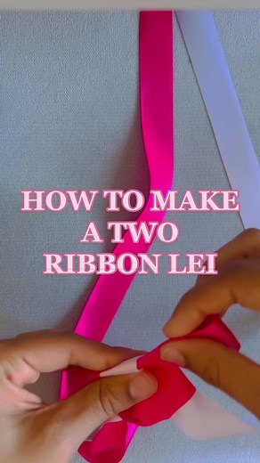 Last Minute Graduation Lei Tutorial