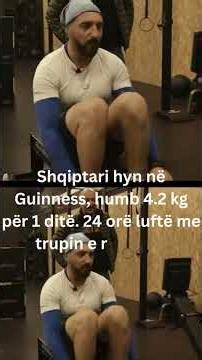 Shqiptari hyn në Guinness #guinnessworldrecords #shqip #krenarkosumi