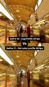 Well the @gopro 12 is on a totally different level when compared next to the GoPro 11 in low light conditions. Biggest difference is the GoPro 12 is shooting in Log while the Gopro 11 is shooting in the flat 10 bit profile. Both cameras set to - Hyper smooth off ISO max 400 Auto shutter Native 5500k High bit rate LOW sharpness 20 sharpness in Prem Pro Stabilize both in Gyroflow Color correct with Magic Bullet Rec. | Lance Aerial Media