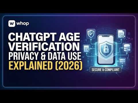 ChatGPT Age Verification Privacy & Data Use Explained 2026