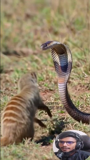 Mongoose Wins the Battle Against the Cobra, But Barely Survives