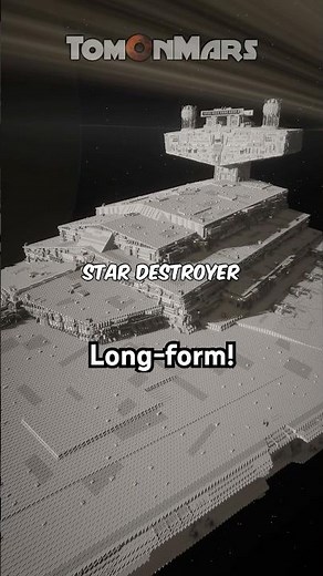 1:1 Star Destroyer FULL GUIDE out now! #starwars #minecraft