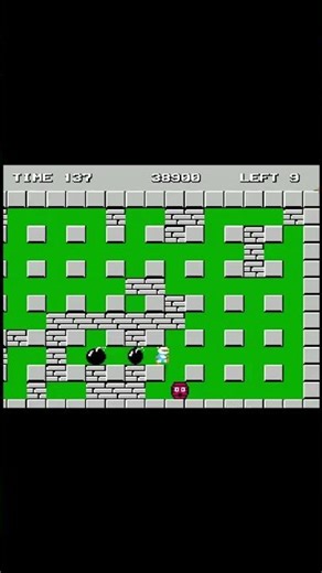 Bomberman Stage 9 - 4x #gaming #games #bomberman #nintendo #nintendogames #retrogaming #gamingvideo