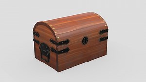 Treasure Chest Box 04 Low Poly Realistic PBR - Buy Royalty Free 3D model by Frezzy (@frezzy3d)