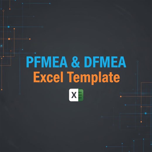 FMEA Template (DFMEA & PFMEA) | Failure Mode Effects Analysis Excel | Risk Assessment Tool | Iso 9001 | Iatf 16949 | Quality Engineering - Etsy