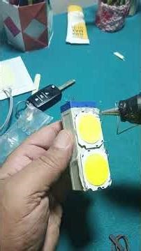 DIY Powerful LED Light Using Battery | Simple Electronics Project part 1