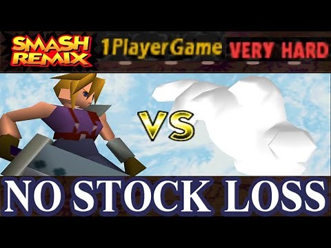 Smash Remix - Classic Mode Gameplay with Cloud (VERY HARD)