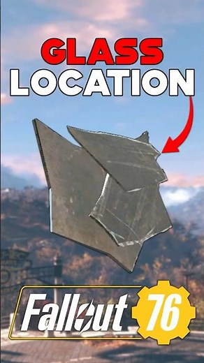 The BEST PLACE To Get GLASS In Fallout 76