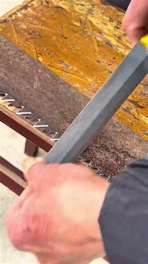 The Art of Precision: Sharpening a Hand Saw with a Triangular File