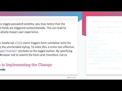 How to Fix Validation Highlight Issues When Toggling Password Visibility in Angular Forms