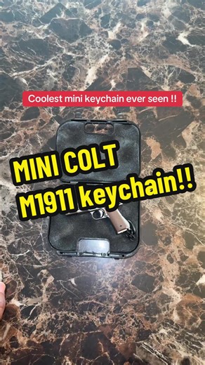 Colt M1911 keychain!! #keychain #tiktokshop #coltm1911 #blackfriday