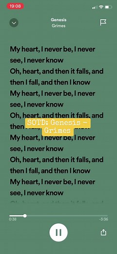 Genesis by Grimes: Song of the Day - Lyrics Video