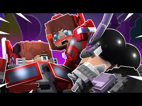 JJ and Mikey Shapeshift to TRANSFORMERS "JJ's SISTER FINAL?!" PART 5 - Maizen Minecraft Animation