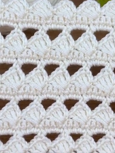 Stunning Shell Crochet Pattern: Easy Lace Design