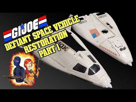 G.I. Joe Defiant Space Vehicle Restoration: Part 1 - The Shuttle