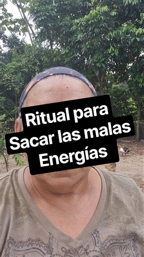 ritual para sacar las malas energias #rituales #brujerías
