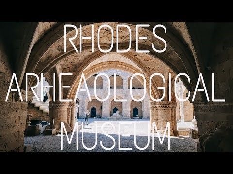 Rhodes archaeological museum, old town, Akropolis and Monte Smith, Greek