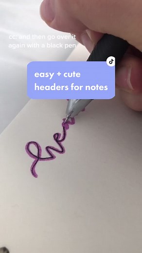 Easy Cute Headers for Notes: Creative Header Ideas