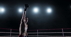 Professional Boxer Celebrates Victory On Rink Stock Footage Video (100% Royalty-free) 1067226463 | Shutterstock