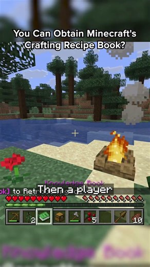You Can Obtain Minecraft’s Crafting Recipe Book?