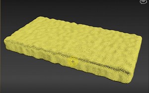 3dmax 绘制海绵块材质模型亦或是多孔碳结构材料模型或碳吸附材料