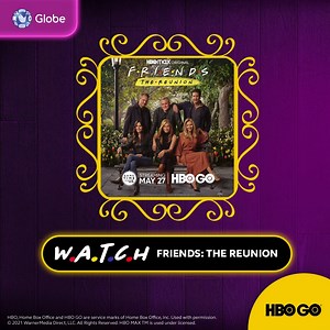 413 reactions · 907 comments | Phoebe, Chandler, Monica, Rachel, Ross, and Joey are back on the iconic set. 梁 With special guests for some trip to memory lane! Watch #FriendsReunion on HBO GO with Globe!  #Reinvent #GlobeHBOGO | Globe Telecom | Facebook