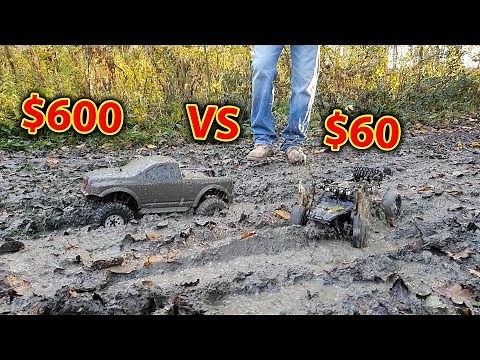 4x4 RC Cars MUD OFF Road - $60 vs $600