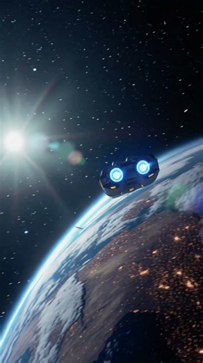Alien Fleet Orbits Earth | Sci-Fi Cinematic Short | AI-Generated 4K