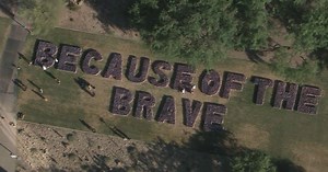 University of Phoenix honoring fallen military members with annual flag display