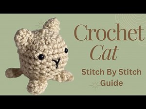 Easy Beginner Amigurumi Cat Pattern | Crochet Tutorial