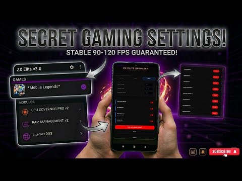 (SECRET GAMING SETTINGS ) Optimize Your Old Phone Into A High-End Gaming Phone! Force 90-120 FPS 🔥