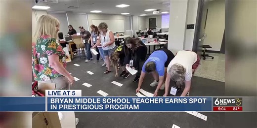 Bryan Middle School science teacher selected as National STEM Scholar