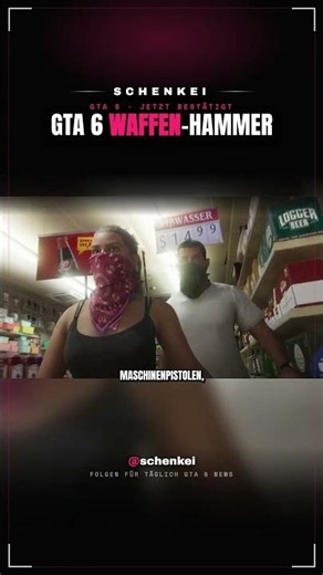 GTA 6 Waffen-Hammer: Rockstar hat jetzt alle Knarren bestätigt — aber das neue Waffenrad h #Shorts